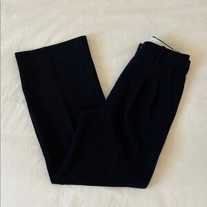 Aritzia Wilfred The Effortless Pant Crepette Black *Hemmed 28” Inseam